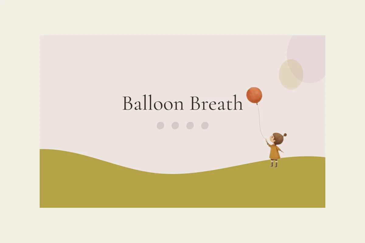 Balloon Breath Noa activity header